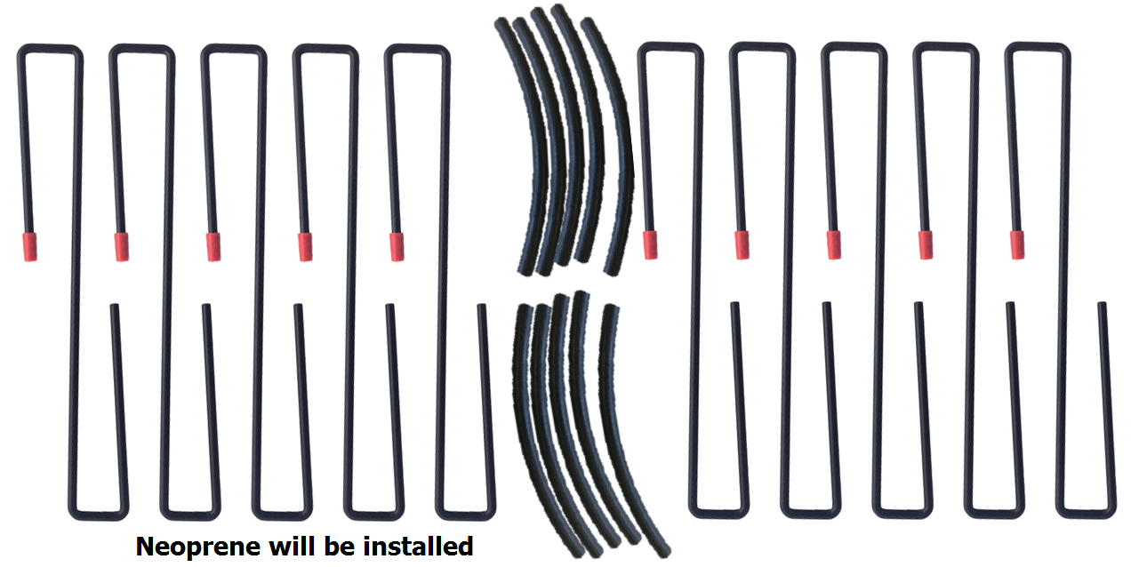 "Shelf Hanger" Handgun Rack - LARGE 11" - RJK Ventures Guns Shooting Accessories