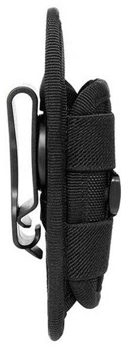 Tactical EDC Flashlight Holster with 360 Degree Rotatable Clip