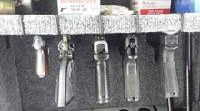 "Shelf Hanger" Handgun Rack - LARGE 11" - RJK Ventures Guns Shooting Accessories 