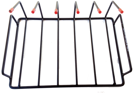 6 Gun Armory Rack for Handguns - RJK Ventures LLC Shooting Accessories