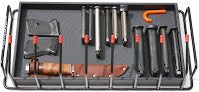 8 Gun Armory Rack for Handguns - RJK Ventures Guns Shooting Accessories