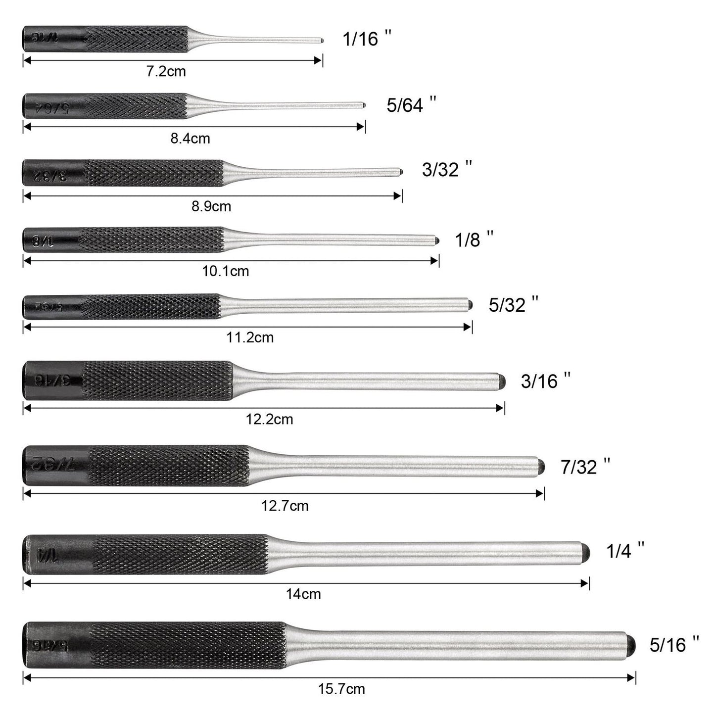 9 Piece Punch Set