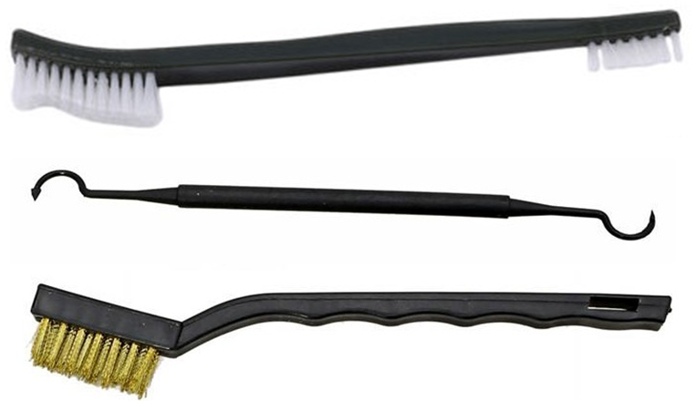 3 Piece Cleaning Brush and Pick Kit