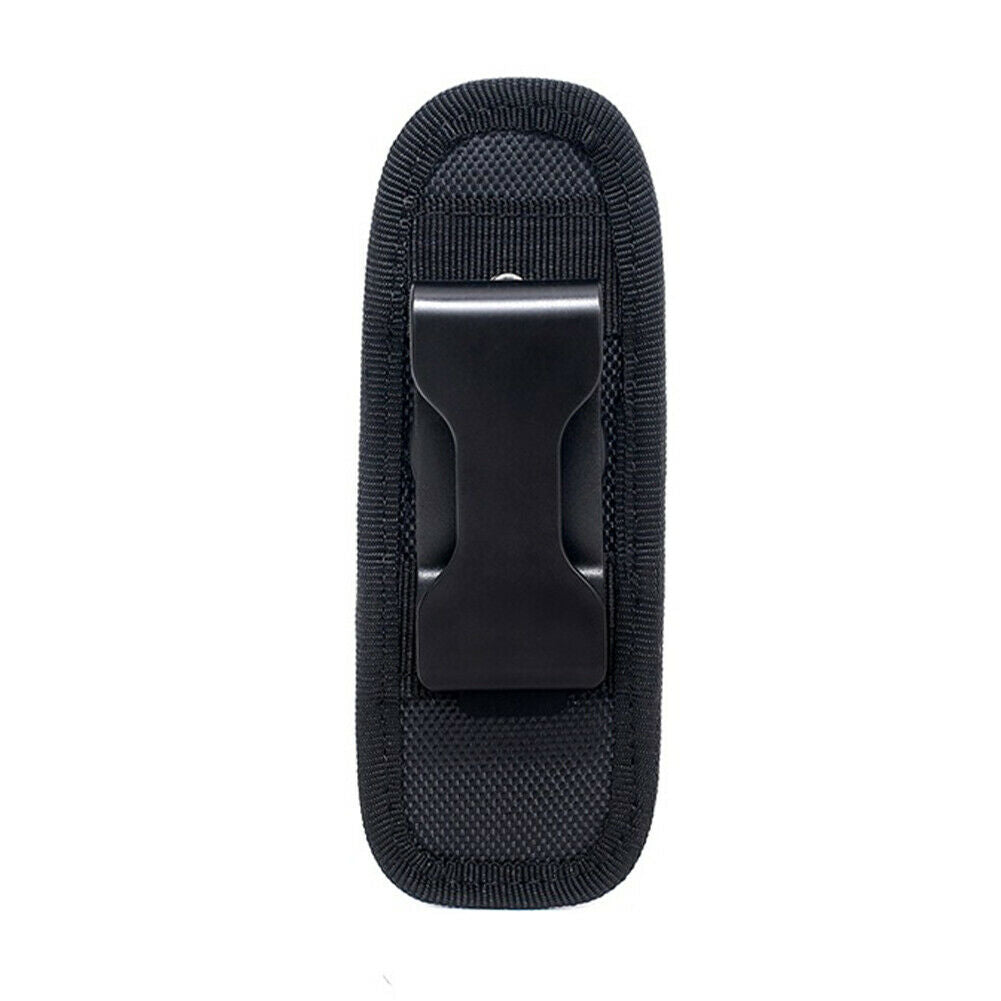Tactical EDC Flashlight Holster with 360 Degree Rotatable Clip