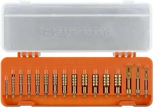 Gun Cleaning Jags & Slotted Patch Tool (16-Pieces)