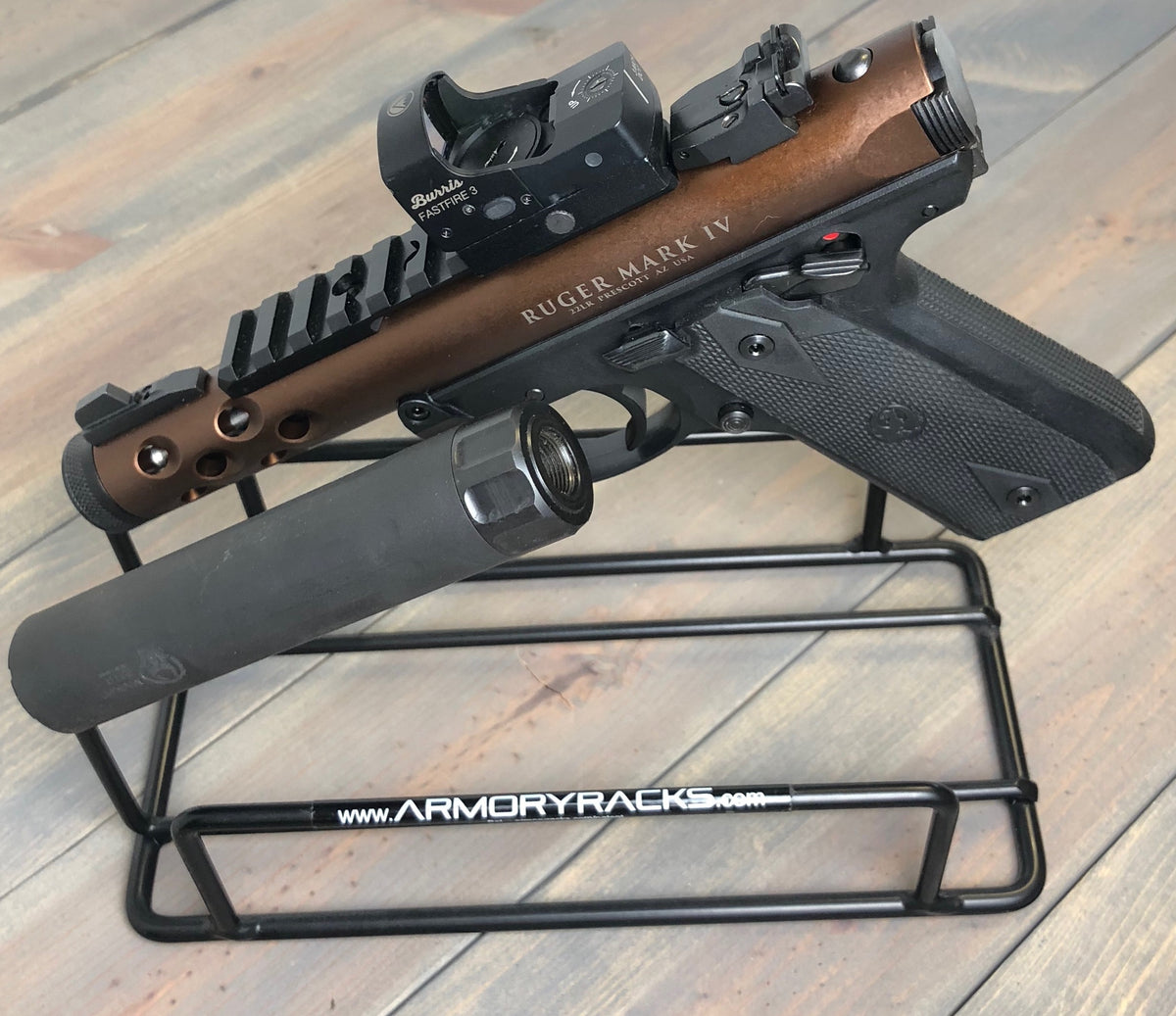 Silenced - 2 Gun Armory Rack – RJK Ventures LLC