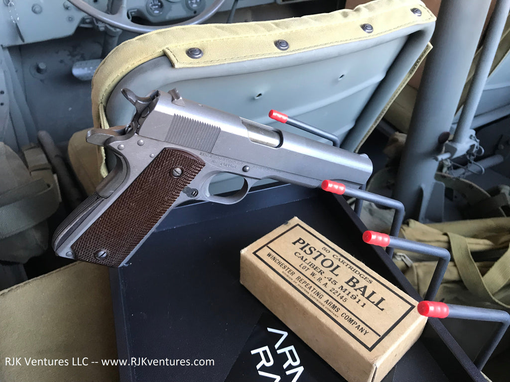 CMP 1911 on an 8 Gun Armory Rack – RJK Ventures LLC
