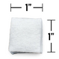 Cotton Cleaning Patches - Multiple Sizes