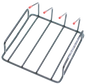 4 Gun Armory Rack for Handguns - RJK Ventures Guns Shooting Accessories 