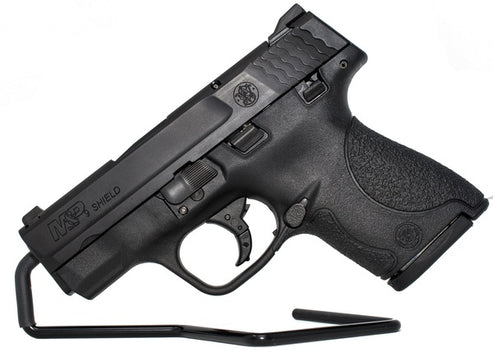 Tabletop single-handgun display rack
