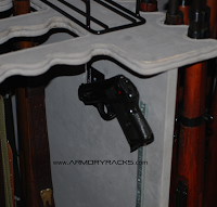 "Wall Hugger" Handgun Rack - RJK Ventures Guns Shooting Accessories 