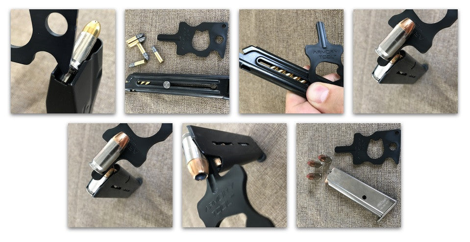 Armory Tool™ - Speed Loader & 1911 Bushing Wrench - RJK Ventures Guns Shooting Accessories 