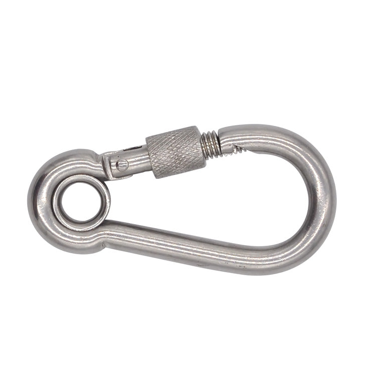 Stainless Steel Locking Snap Hook Carabiner – RJK Ventures LLC