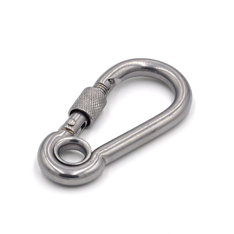 Stainless Steel Locking Snap Hook Carabiner