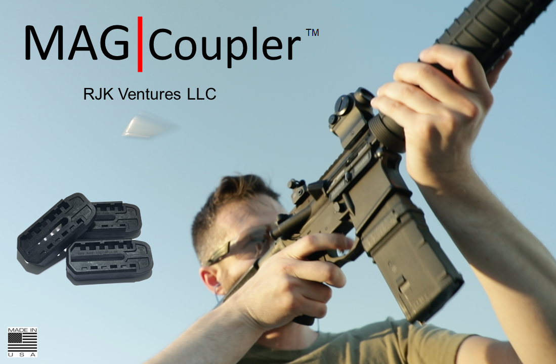 AR15, M4, M16 - MAG|Coupler™ - Magazine Coupler - RJK Ventures Guns Shooting Accessories 
