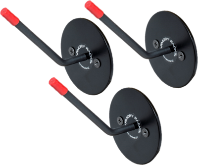 Bullseye quick-access handgun rack