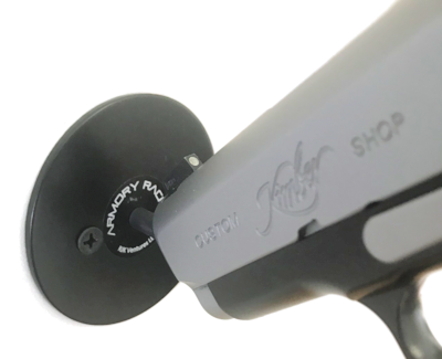 Bullseye "Quick Access” Wall Hanger Handgun Rack - RJK Ventures Guns Shooting Accessories 