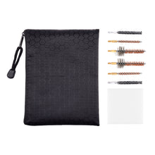AR15 .223 Phosphor Bronze Bore Brush & Chamber Brush Kit with Patches and Pouch