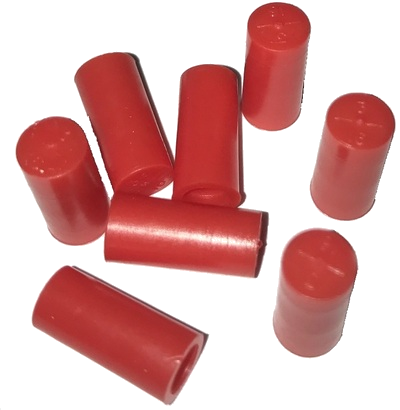 Replacement protective red caps for Armory Racks handgun racks