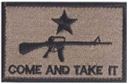 Come and Take It Patch - RJK Ventures Guns Shooting Accessories 