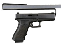 "Shelf Hanger" Handgun Rack - SMALL 8" - RJK Ventures Guns Shooting Accessories 
