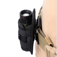Tactical EDC Flashlight Holster with 360 Degree Rotatable Clip