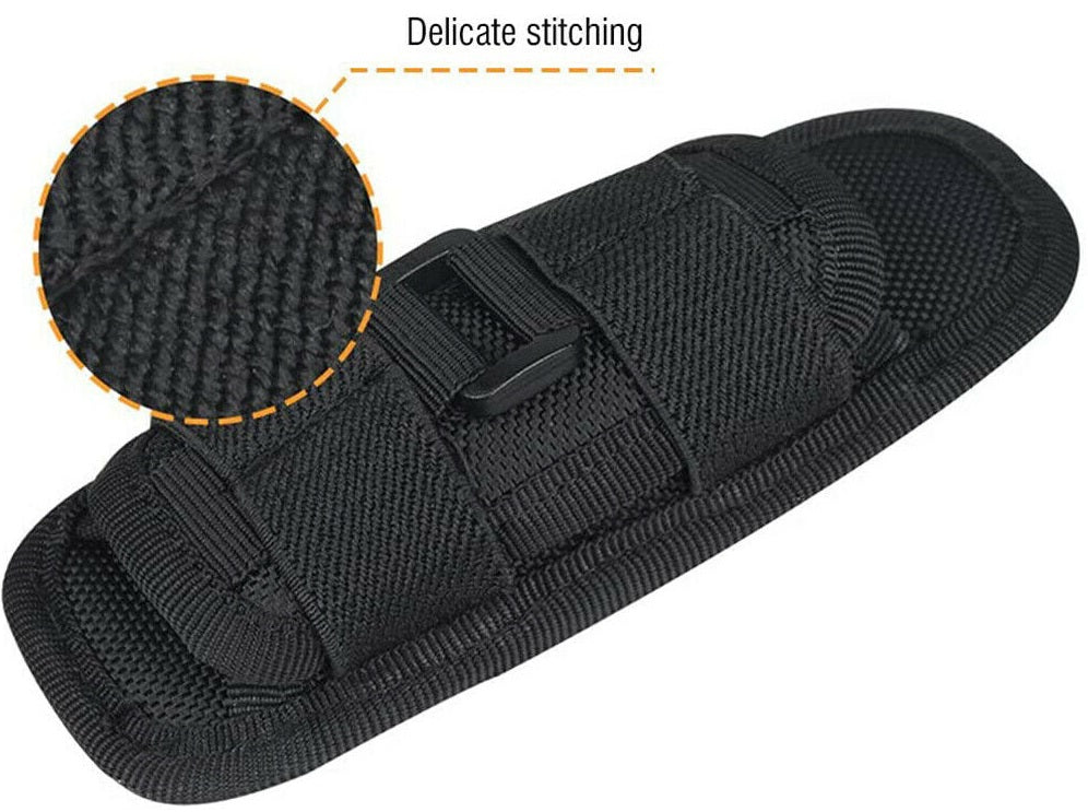 Tactical EDC Flashlight Holster with 360 Degree Rotatable Clip
